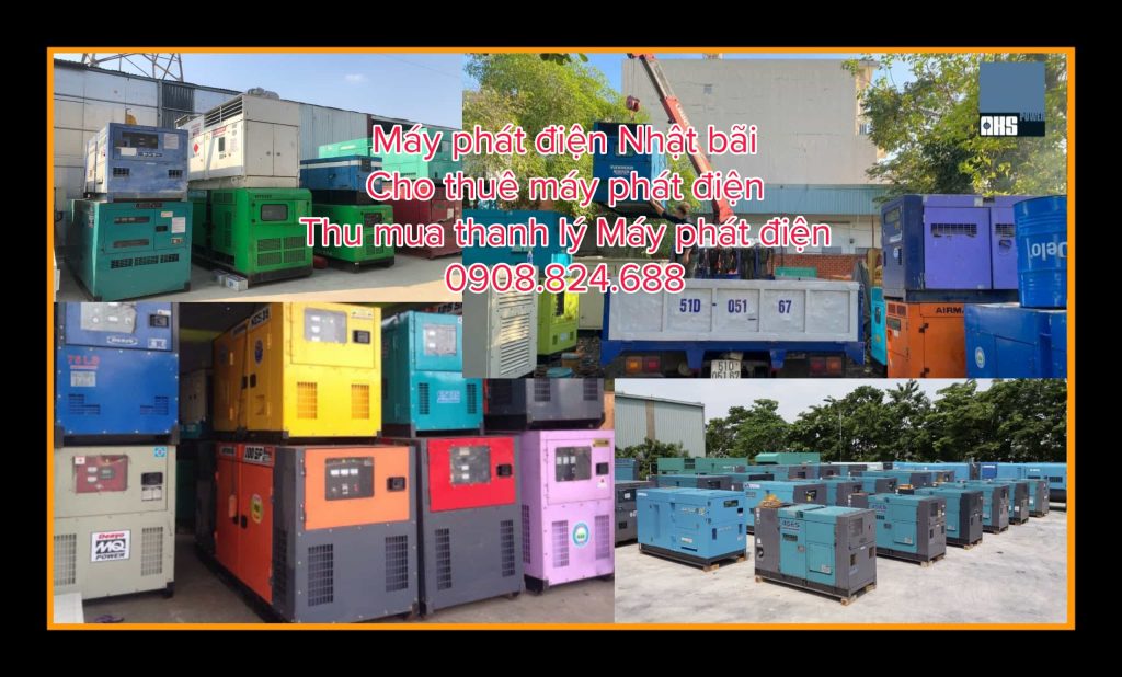 Thu mua thanh lý máy phát điện cũ Đồng Nai - Biên Hòa